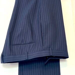 Men’s Collection by Michael Strahan Dress Pants/ Blue pinstripe/ Size 40x 32